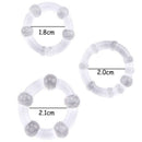 Armony - titan love anello con perline carne