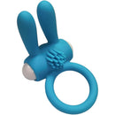 Armony - mr bunny anello vibratore in silicone nero