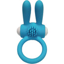 Armony - mr bunny anello vibratore in silicone nero