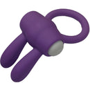 Armony - mr bunny anello vibratore in silicone viola