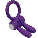 Armony - mr bunny anello vibratore in silicone viola