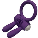 Armony - mr bunny anello vibratore in silicone viola