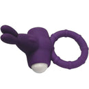 Armony - ms bunny anello vibratore in silicone viola