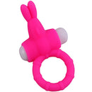 Armony - ms bunny anello vibratore in silicone rosa