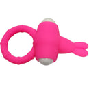 Armony - ms bunny anello vibratore in silicone rosa