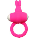 Armony - ms bunny anello vibratore in silicone rosa