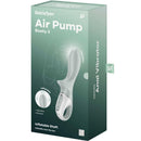 Satisfyer - air pump booty 3 vibratore anale gonfiabile grigio verde