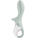 Satisfyer - air pump booty 3 vibratore anale gonfiabile grigio verde