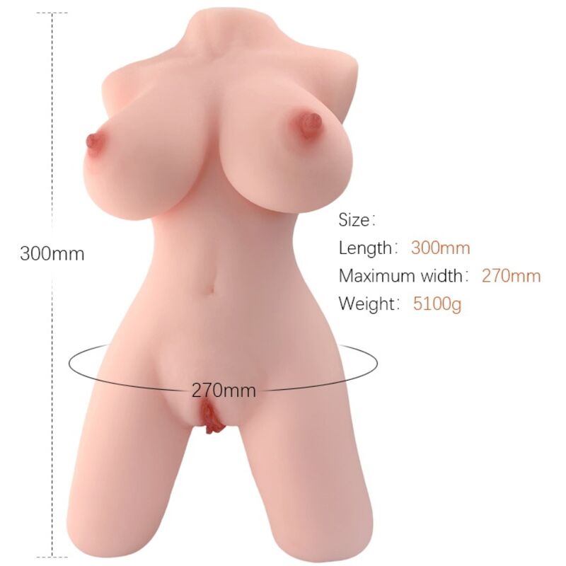 Armony - modello realistico di torso femminile 5