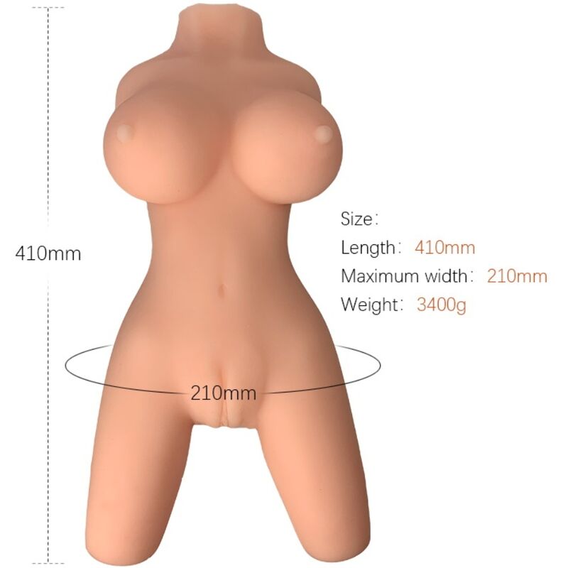 Armony - modello realistico di torso femminile 8