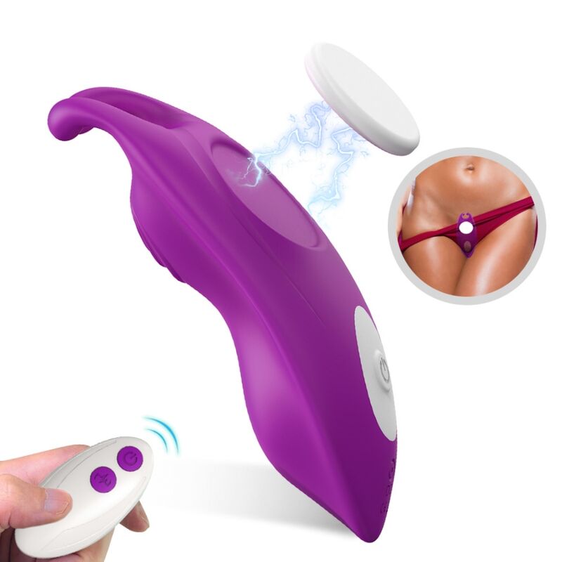 Armony - mutandine indossabili honeybee vibratore g-spot remote control viola