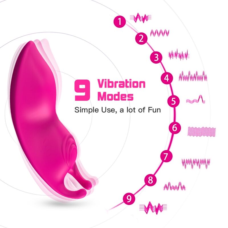 Armony - mutandina indossabile honeybee vibratore g-spot remote control fucsia-8