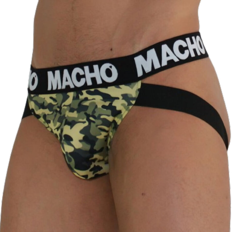 Macho - mx28mv jock verde militare l-1