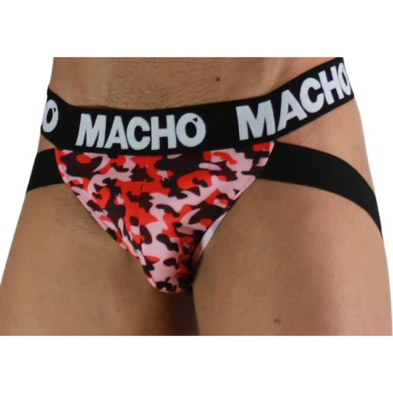 Macho - mx28mr jock militare rosso s-1