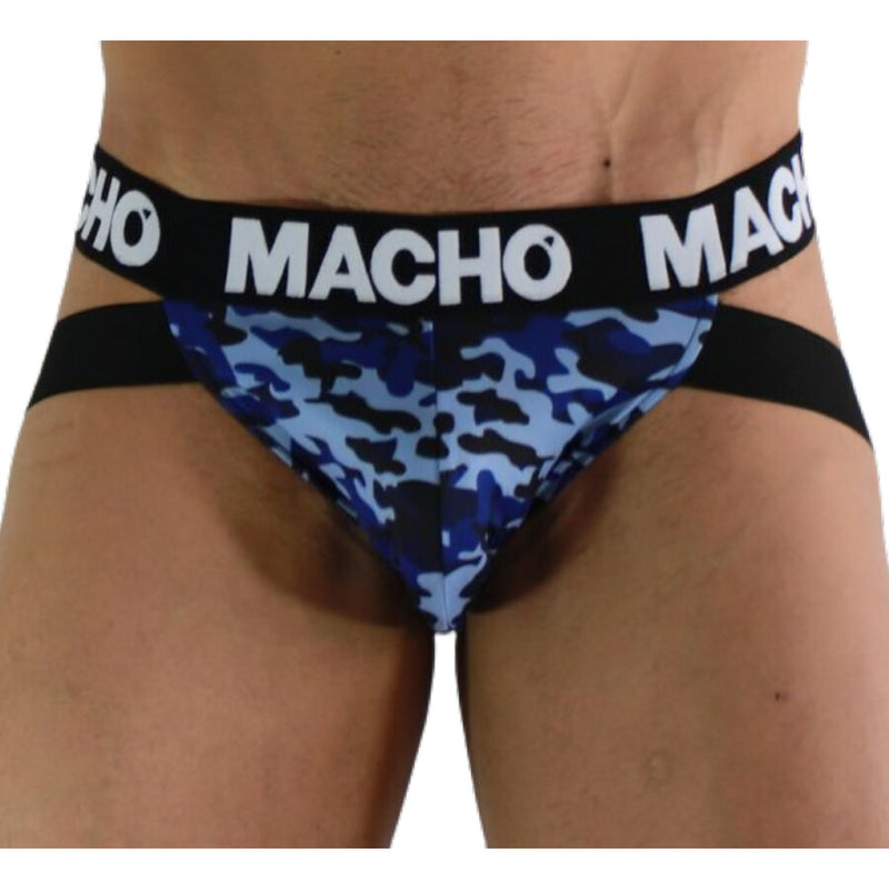 Macho - mx28ma jock blu militare s