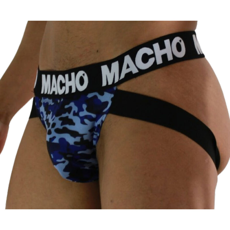 Macho - mx28ma jock blu militare l-1