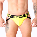 Macho - mx25a jock lycra giallo l