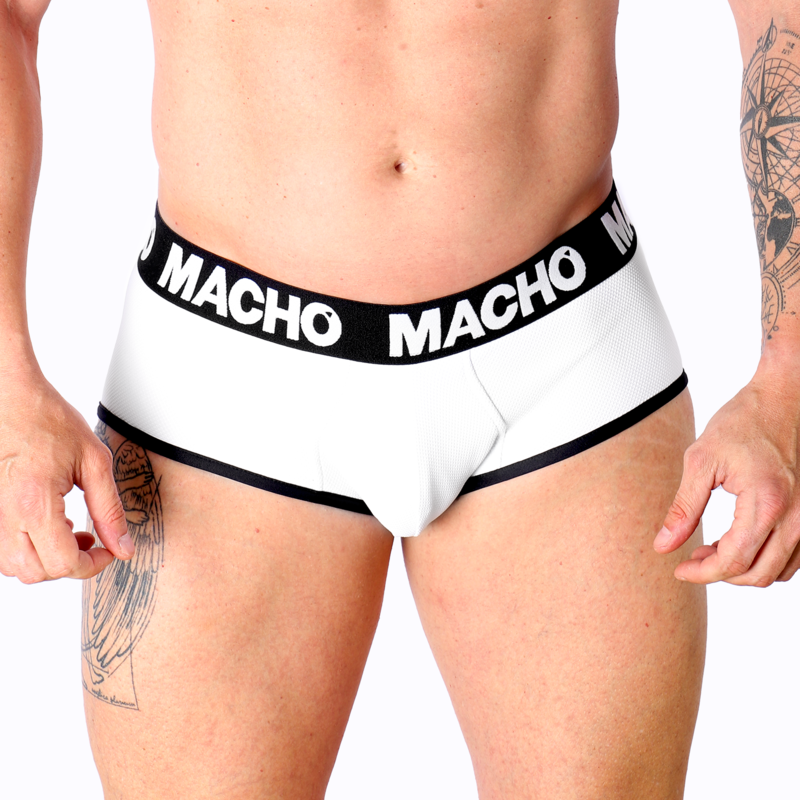 Macho - ms30bl slip bianco l