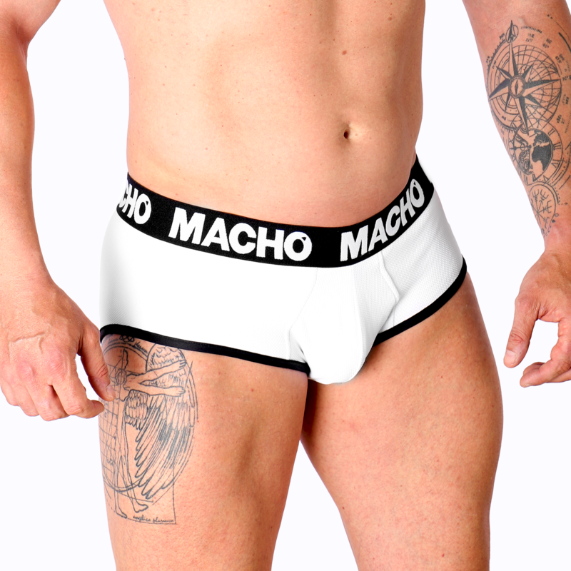 Macho - ms30bl slip bianco l-1