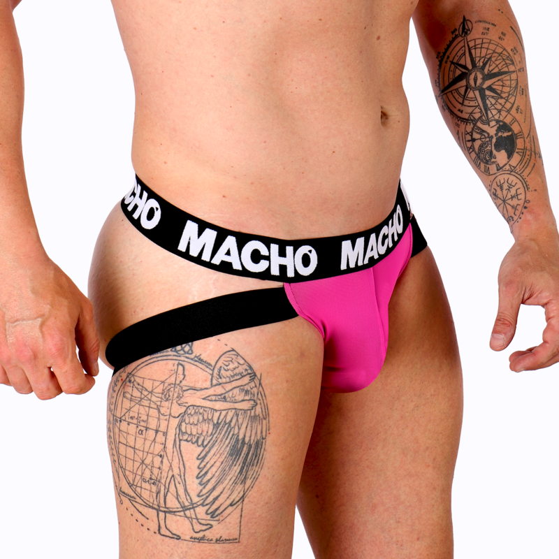 Macho - mx28fr jock rosa neon l-2