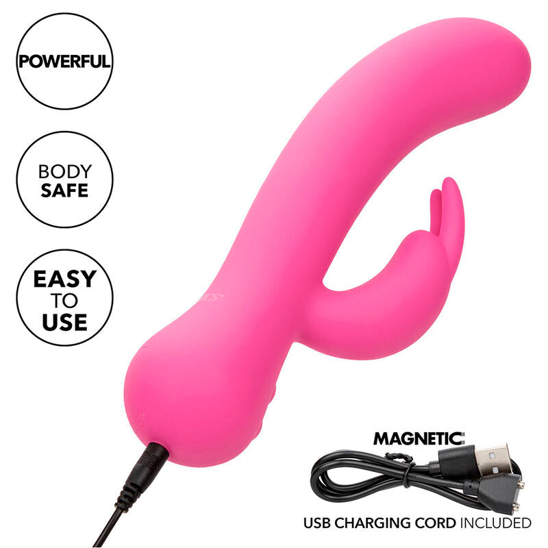 Calexotics - first time vibratore coniglio ricaricabile rosa