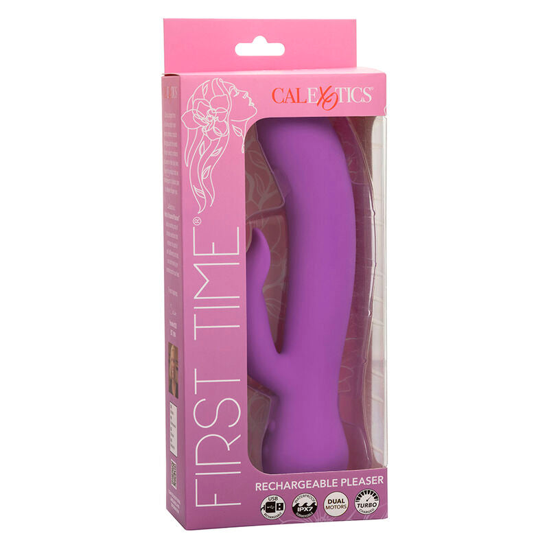 Calexotics - first time vibratore pleaser ricaricabile viola