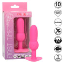 Calexotics - first time plug anale sonda perline 10 vibrazioni rosa