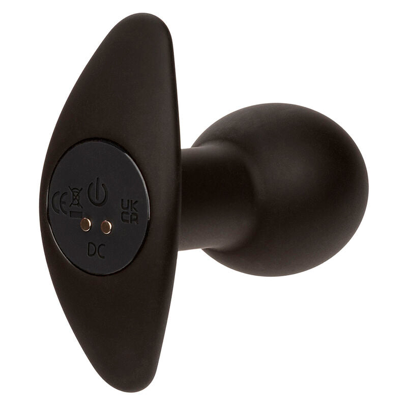 Calexotics - rock bottom anal plug 10 vibrazioni silicone nero