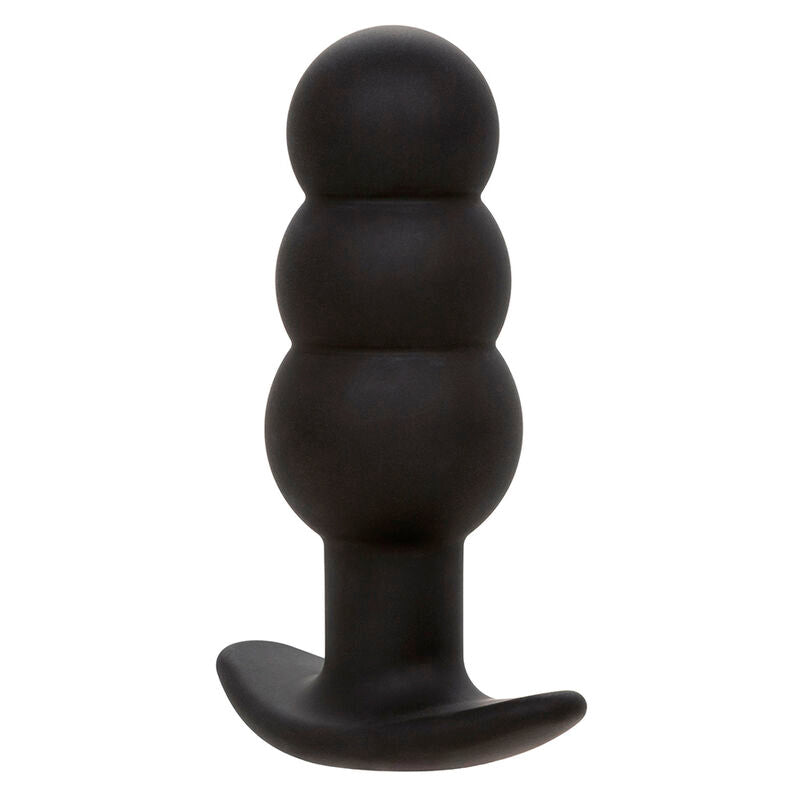 Calexotics - rock bottom perline tappo anale 10 vibrazioni silicone nero