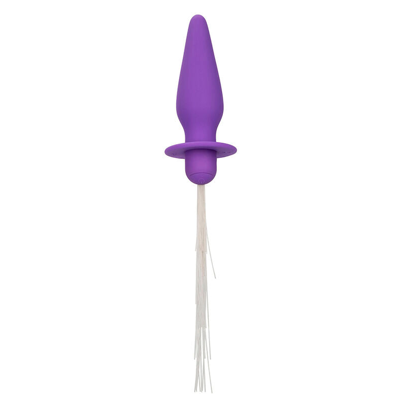 Calexotics - southern lights light up plug anale 10 vibrazioni silicone viola