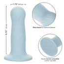 Calexotics - wave rider foam anal plug blu