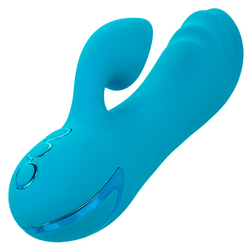 Calexotics - sunset beach seducer vibratore e stimolatore 10 funzioni blu