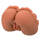 Calexotics - la regina del benvenuto doppio masturbatore realistico caramello