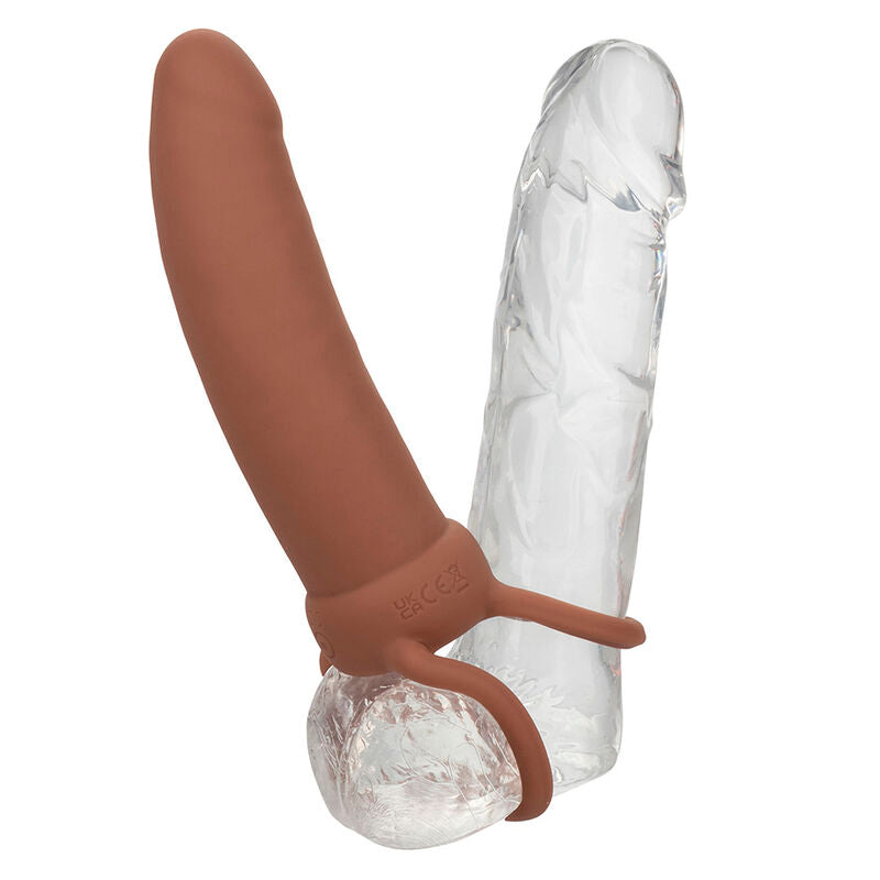 Calexotics - maxx thick dual penetrator 10 vibrazioni marrone