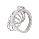 Hidden desire - extreme gabbia per cazzo in metallo per castità