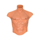 Hidden desire - alter ego silicone torso maschile camicia con abs flesh