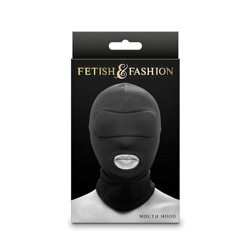 Ns novelties - fetish & fashion cappuccio bocca nylon nero