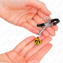 Kink - pinza per capezzolo a campana singola oro 6 cm-2