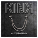 Kink - pinze per capezzoli con 2 catene spesse argento 20/23 cm