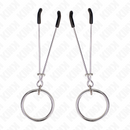 Kink - pinze per capezzoli sottili con o-ring 7 cm-1