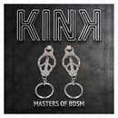 Kink - morsetti per capezzoli con o-ring trifoglio giapponese argento-4