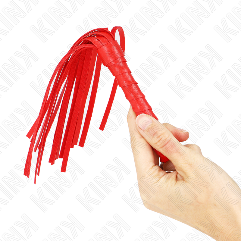 Kink - mini frusta semplice rossa 28 cm-2