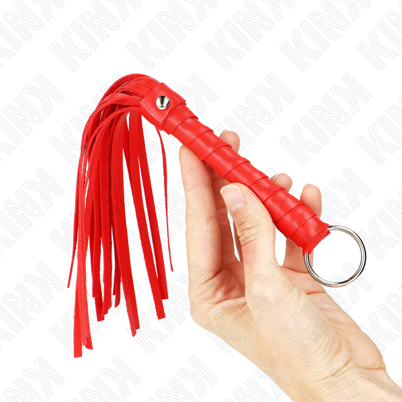 Kink - mini frusta semplice rossa 28 cm-1