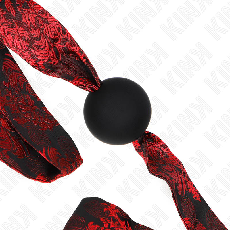 Kink - sfera in silicone scandalo 4,5 cm modello gag 2 146 x 4 cm-2