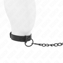 Kink - collare con guinzaglio scuro 65 cm regolabile 37-54 cm x 3 cm-2