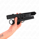 Kink - collare con guinzaglio scuro 65 cm regolabile 37-54 cm x 3 cm-4