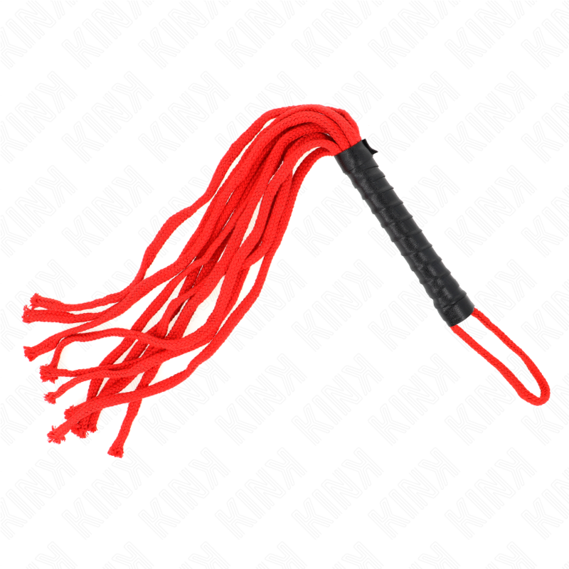 Kink - frusta in corda rojo 56 cm