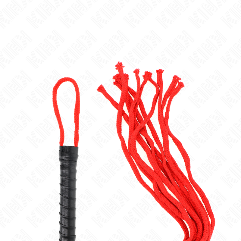 Kink - frusta in corda rojo 56 cm-4