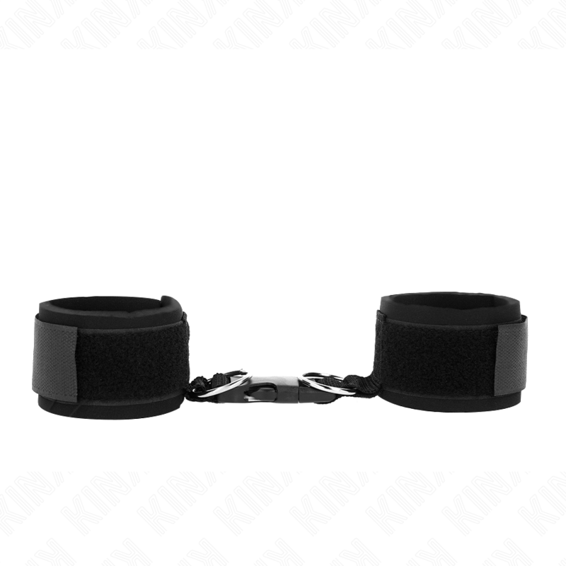 Kink - tenuta da polso in neoprene con gancio e loop nera regolabile 22-34 cm-1