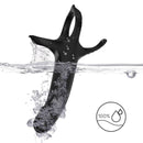 Armony - dildo con anello e vibratore nero-12